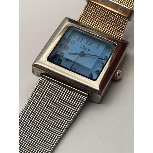 Unique VIVANI Women's Watch 26mm - Adjustable Steel Mesh Band - New Battery - Picture 8 of 10